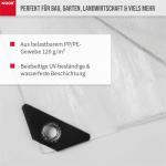 Abdeckplane Hobby 120g/m² Gewebeplane ca. Größe 2x3 m Farbegrün – Bild 6
